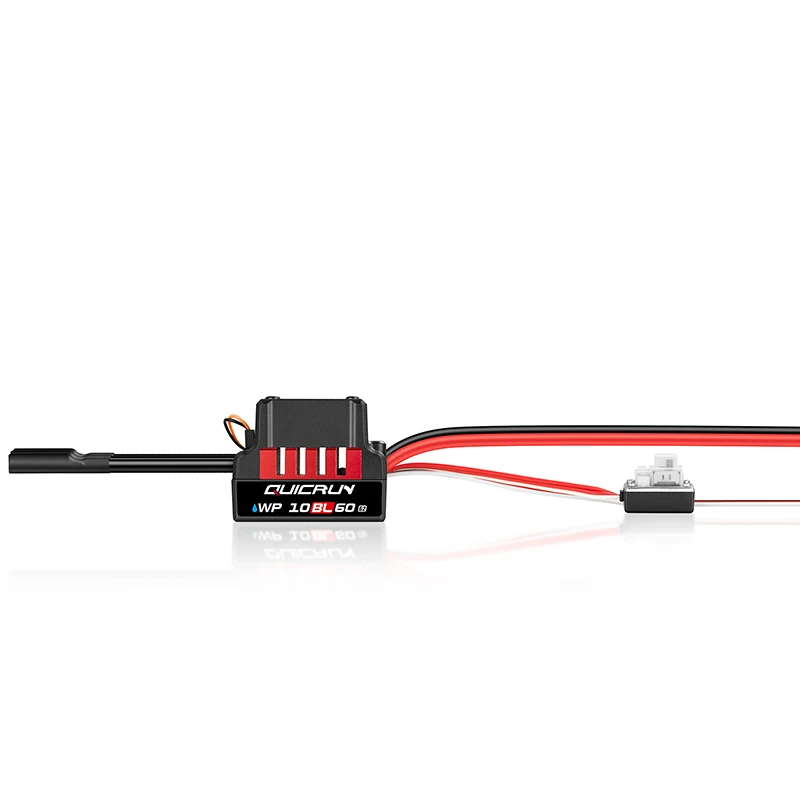 HOT Hobbywing QuicRun WP 10BL60 G2 Водонепроницаемый бесщеточный ESC, подходит для дорожных автомобилей 1/10, внедорожников, коротких грузовиков