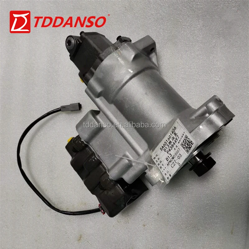 New P4384497 Diesel Fuel Injection Pump Assembly Engine Code Common Rail Design Model Numbers 2872930 4327633 2894870 4984970