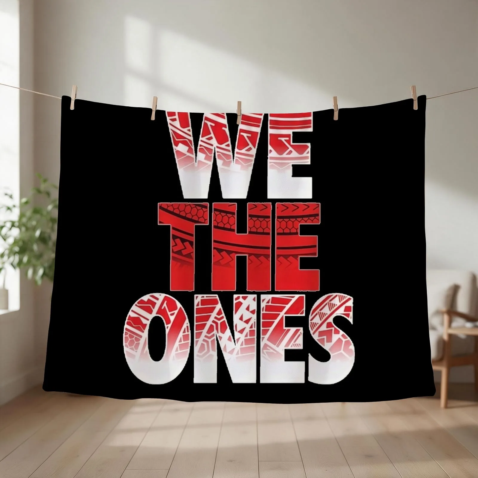 The Usos We The Ones Tribal Throw Blanket Hairy Flannels Sofa Travel Blankets