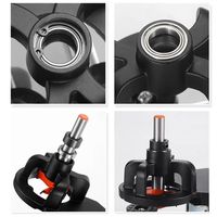 Aluminum Alloy 35mm Hinges Boring Jig Dual Fixture Drill Guide Woodworking Hole Drilling Guide Hole Punching Locator Template