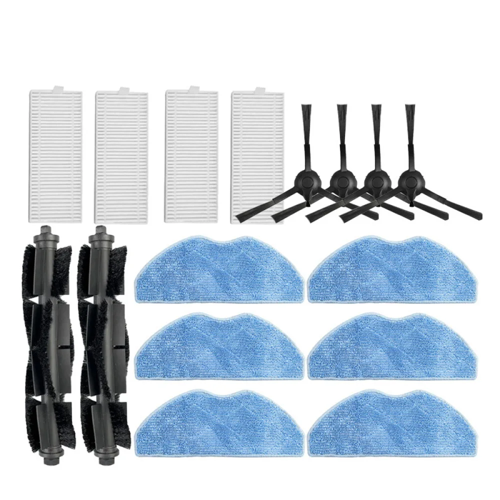 Cleaning Robot Maintenance Kit For Polaris PVCRDC G2 6002 Wi Fi IQ Main Brush Filter Side Brush Mops Replacement Set