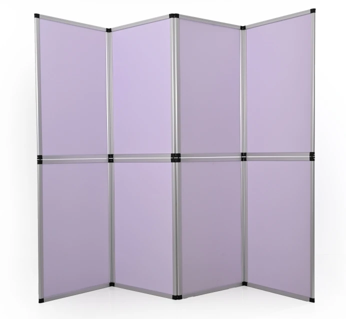 Booth Mobile Portable Partition Folding Room Partition Screen Wall Panel with Wheels