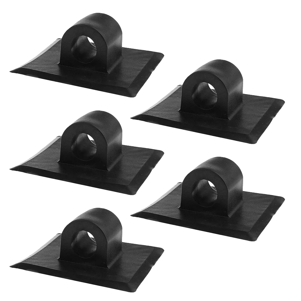

5 Pcs Motor Bracket Square Buckle Boat Support Mounting Clip Kayak Engine Fixed Pvc Canoe Stand