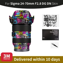 For Sigma 2470 Skin Sigma 24-70mm F2.8 DG DN For E-Mount L-Mount Camera Lens Skin Anti-scratch Sticker protective film