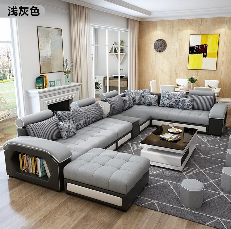 

-Фошаньский производитель, роскошная мебель, кожаный диван, сиденья, диван для гостиной, роскошный диван, комплект