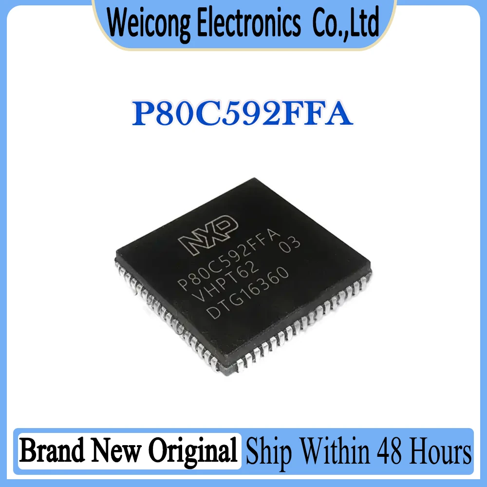 

P80C592FFA P80C592FF P80C592F P80C592 P80C IC Chip PLCC-68