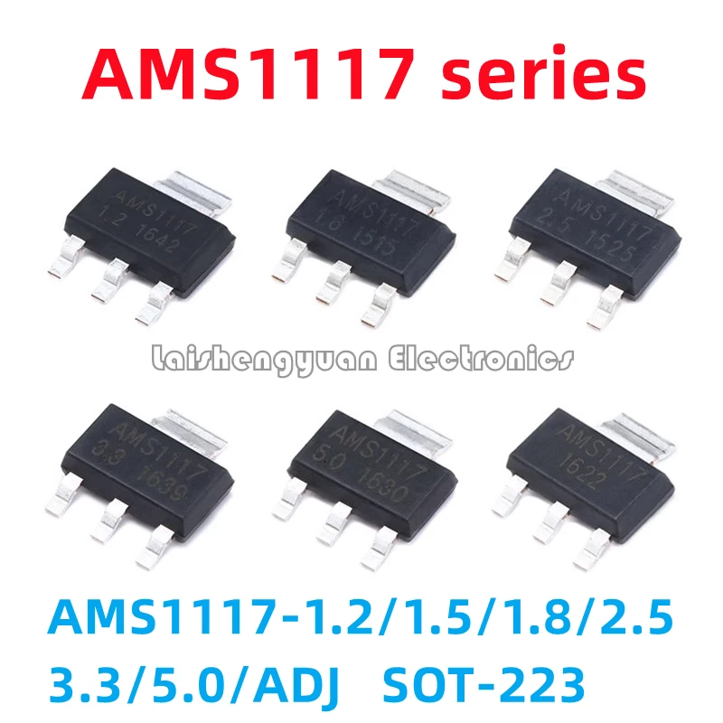 AMS117-1.2, 1.5, 1.… - image