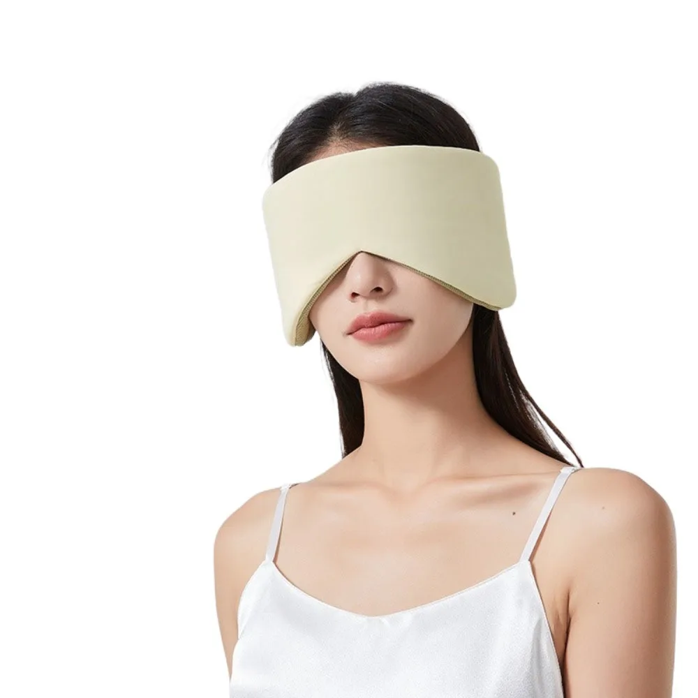 Full Surround Sleep Eye Mask Blindfold Portable Double-sided Sleeping Mask Warm Cool Blackout Night Eyeshade Office