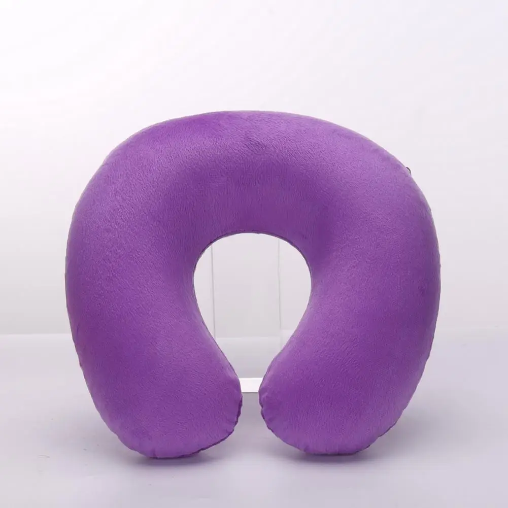 Useful U-shaped Travel Pillow  Soft Easy to Carry U-shaped Cushion  Neck Pillow Cushion U-shaped Pillow