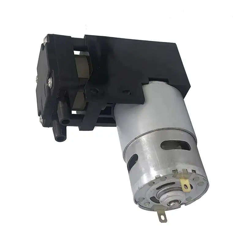 

New 48W Mini Oil-Free Piston Vacuum Pump Booster 12V/24V Silent Small Negative Pressure for Sampling