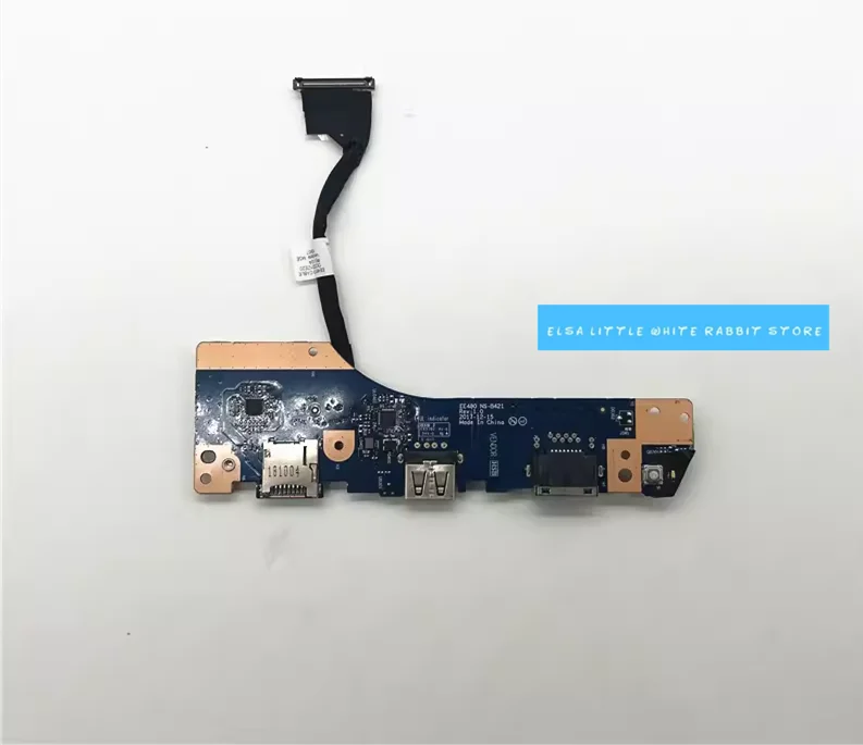 

FOR LENOVO Thinkpad E480 E485 USB SD CARD READER POWER BUTTON BOARD W CABLE 01LW175 NS-B421