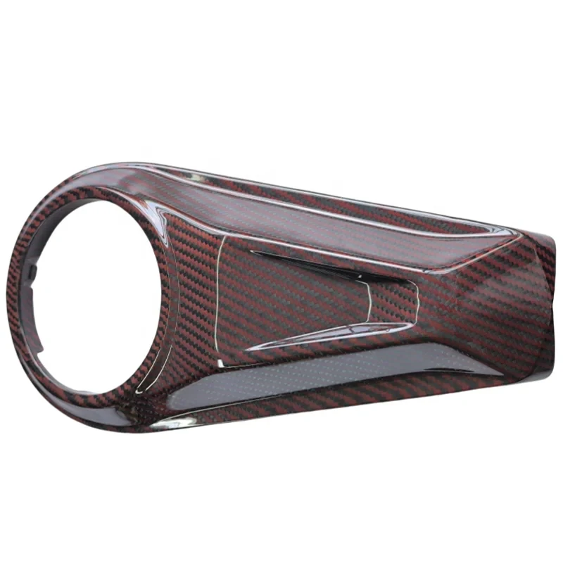 Hot selling Quality Fiber Glossy Carbon Tank Cover