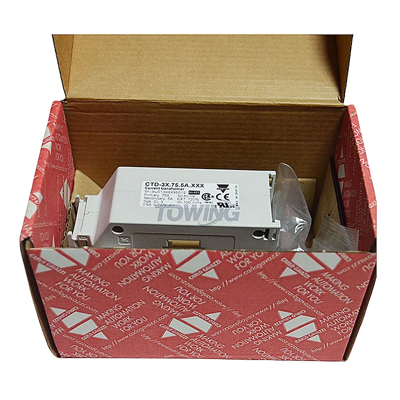

100% новый и оригинальный Швейцария Carlo Gavazzi CTD-3X.75.5A.XXX Трансформатор тока