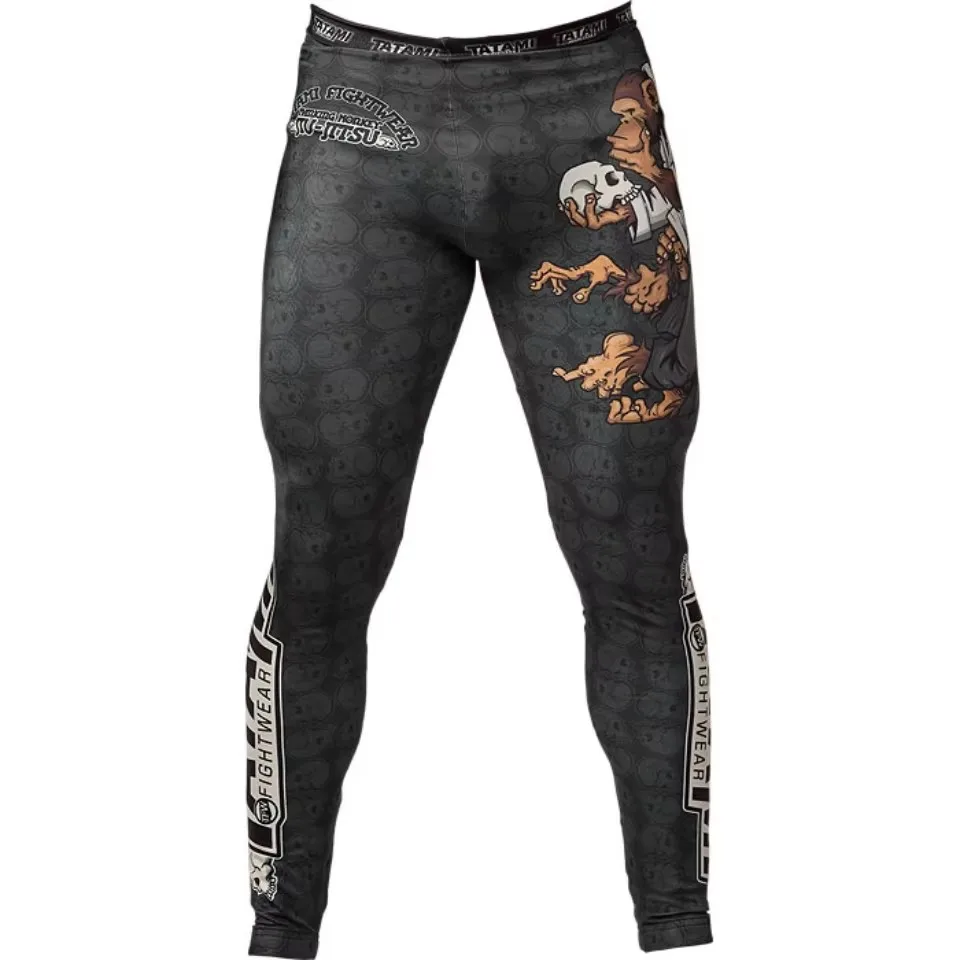 MMA macaco calças de fitness calças esportivas respiráveis Muay Thai calças de secagem rápida roupas MMA Taekwondo Sanda calças de artes marciais