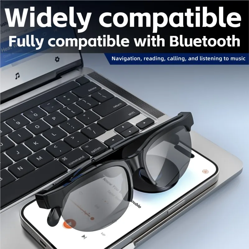 Echowear Smart Smart Bluetooth Glasses Are Essential For Driving With Outdoor UV And Blue Light Protection New Hot DropShipping