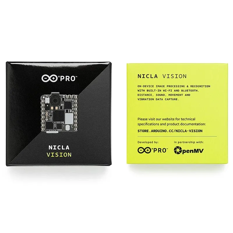 Arduino Pro Nicla Vision ABX00051 AI Edge Vision Dual-Core STM32H747 auf Lager Originalprodukt