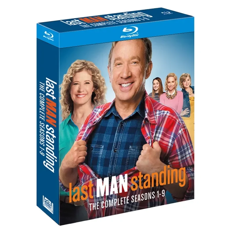 Last Man Standing Season 1 to 9 Blu ray High Definition 9 Disc Set Original English Version