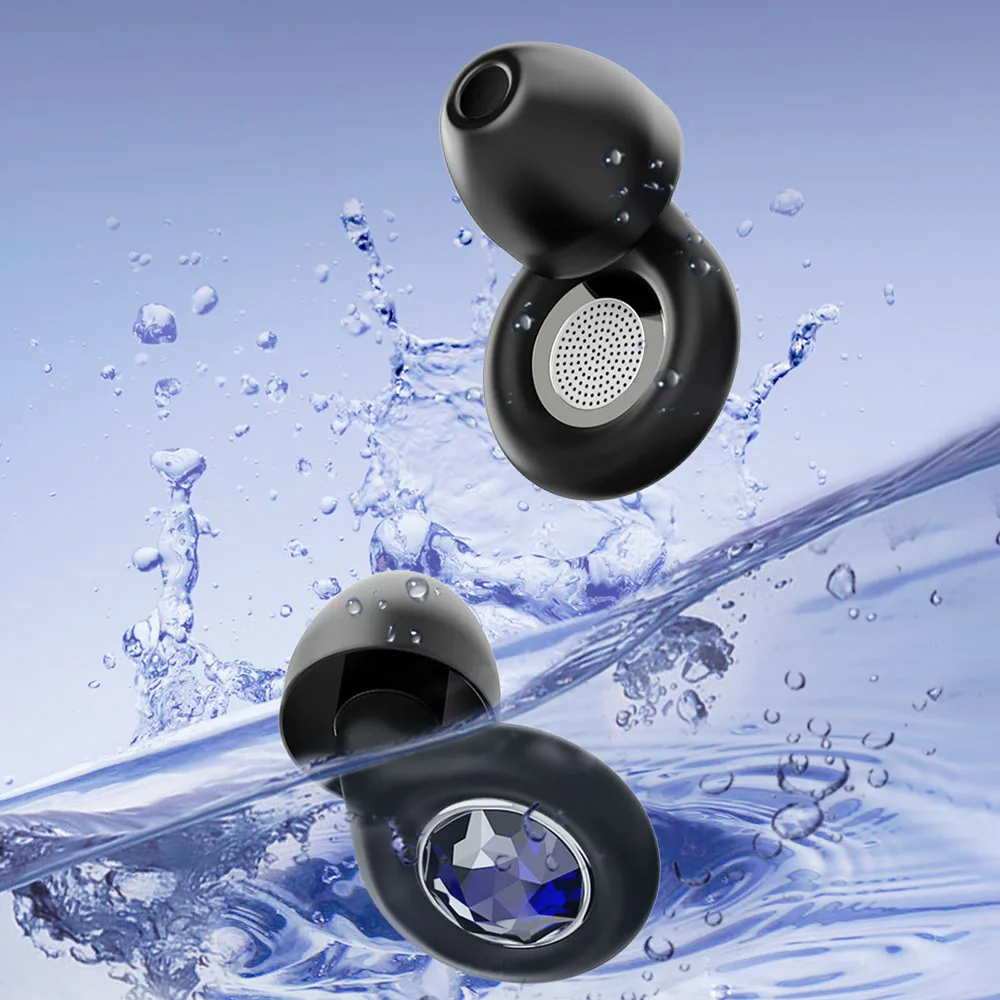 Nuevos tapones para los oídos de silicona para dormir, elegantes, reutilizables, protección para los oídos, tapones para los oídos con reducción de ruido para dormir, conciertos, festivales, viajes