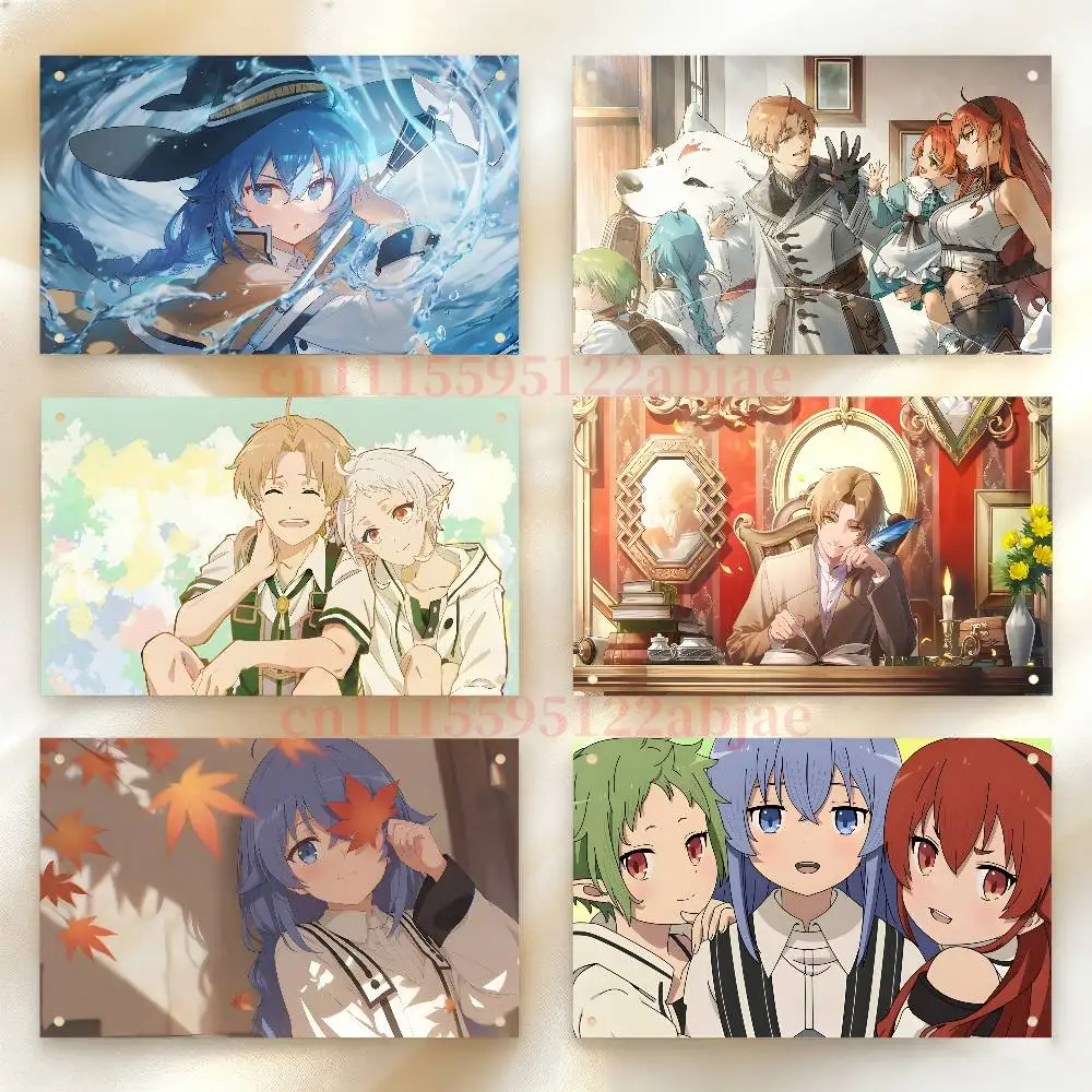 m-mushoku tensei Background Tapestry Poster Flag Home Decoration Room Wall Hanging Cloth Concert Party Banner