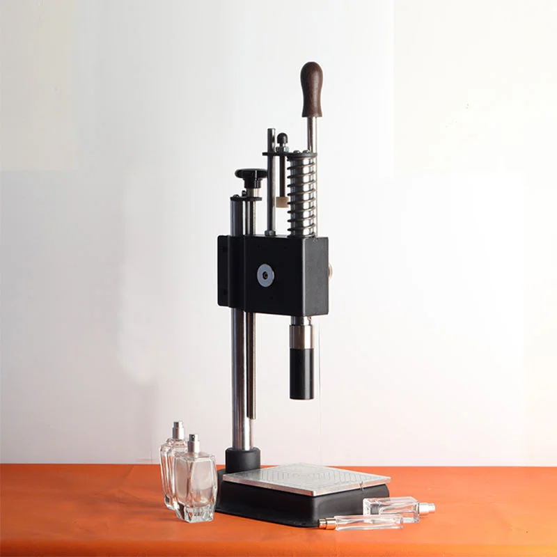 Purely Manual Operation Perfume Bottle Sealing Capping Machine Reliable Equipment for Vial Top Pressing of Glass Scent Bottles