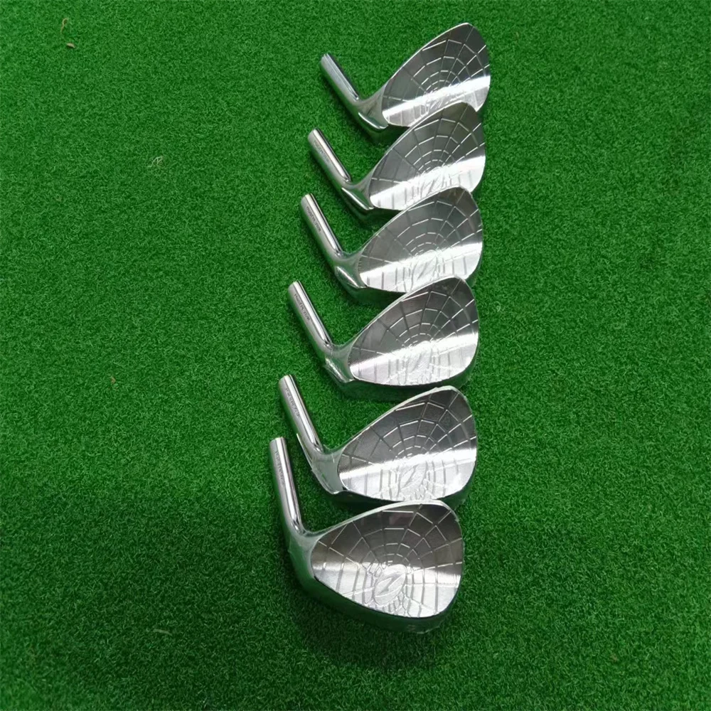 Spider ZOD Golf Wedges silver/black with Shaft and Grips , 50.52.54.56.58.60,  Soft wedges  Forged, 2024 Golf Clubs,