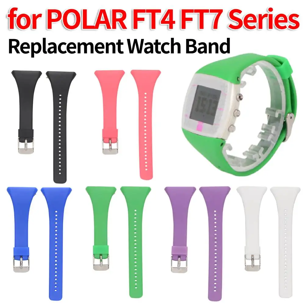 Luxury Silicone Band Strap For POLAR FT4 FT7 FT Series Universal Strap