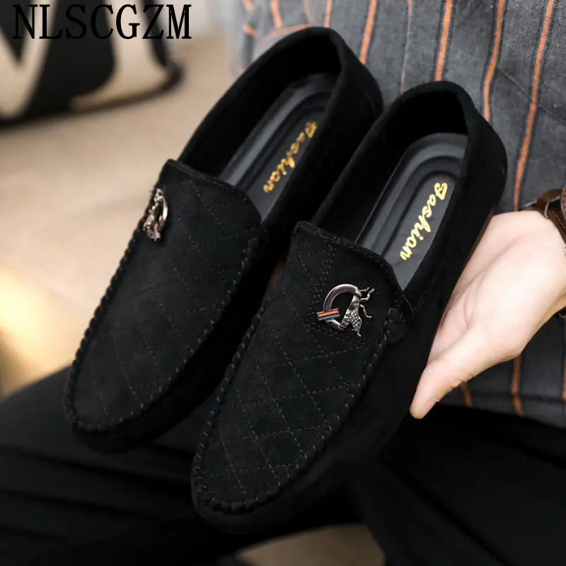 Casual Shoes for Men Loafers Men Slip on Shoes Men Luxury Sneakers Casuales Fashion Shoes Italiano Office 2024 кроссовки мужские