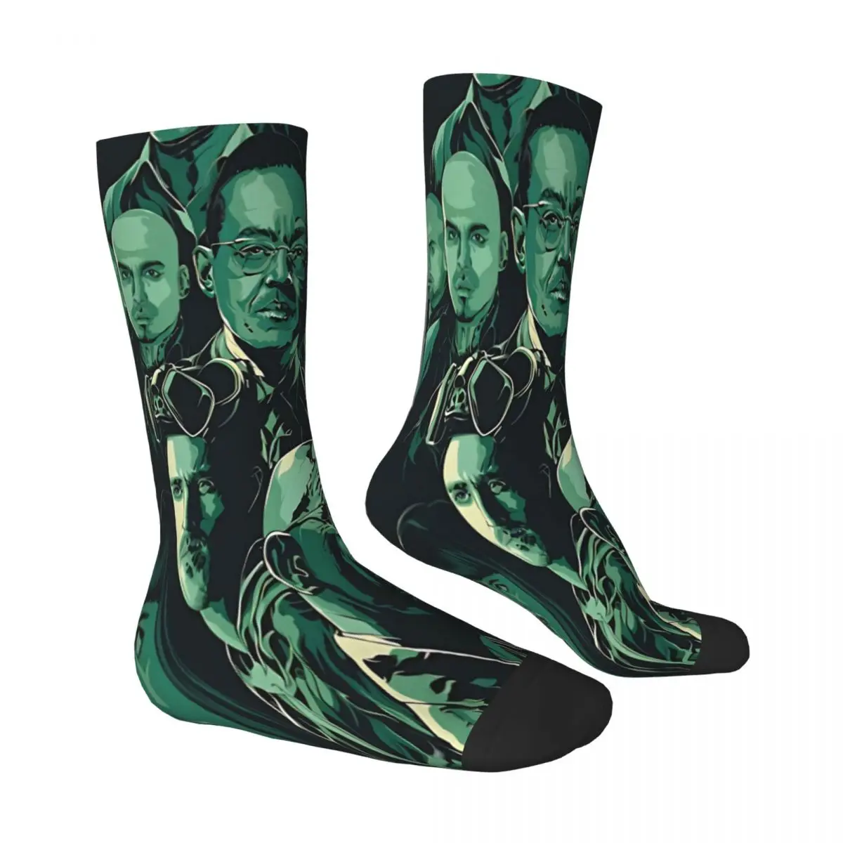 Poster Breaking Bad Socks Male Mens Women Autumn Stockings Polyester