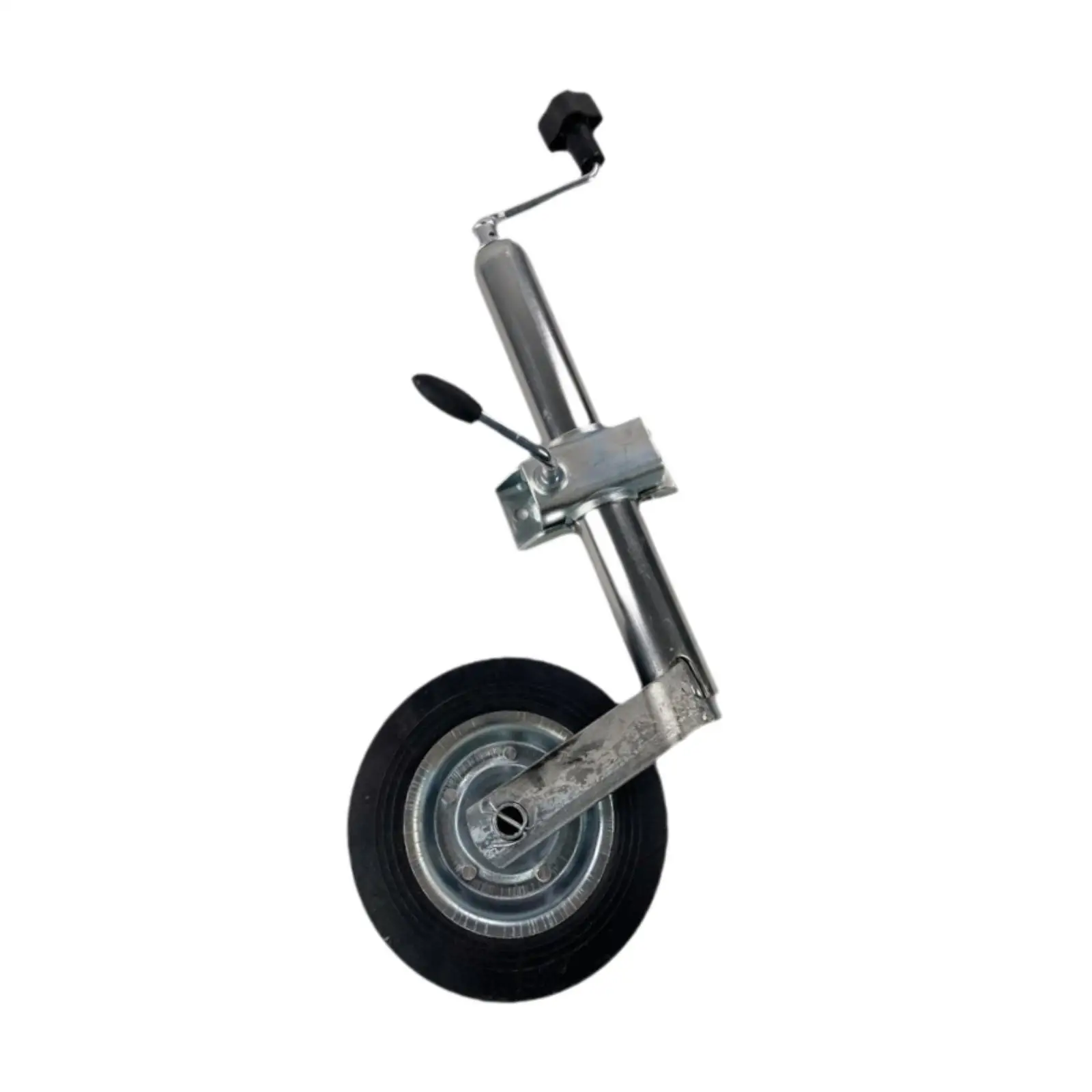 Trailer Jack with Wheel, High Performance, Rubber Wheel , Parts Premium 150kg Load Bearing Capacity for Boat Trailer RV