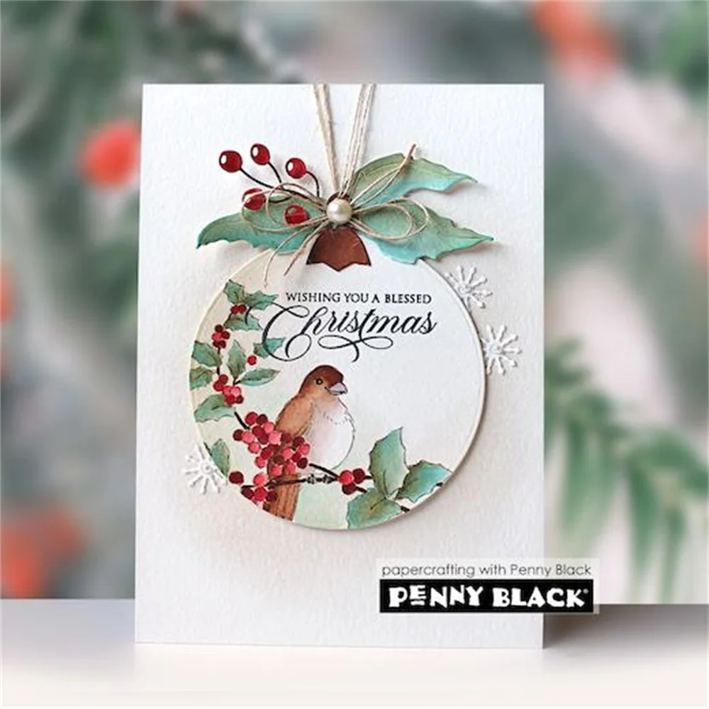 Penny Black Wings of Joy Fresh and Lovely Petals Metal Cutting Dies Stamp for DIY Scrapbook Handmade Photo Album August 2026 New