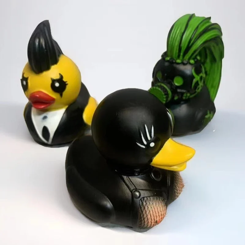 Cross Border Explosive Duckieville  Kill Matt Duck Dancer  Biochemical  Satan Duck Resin Small Ornament