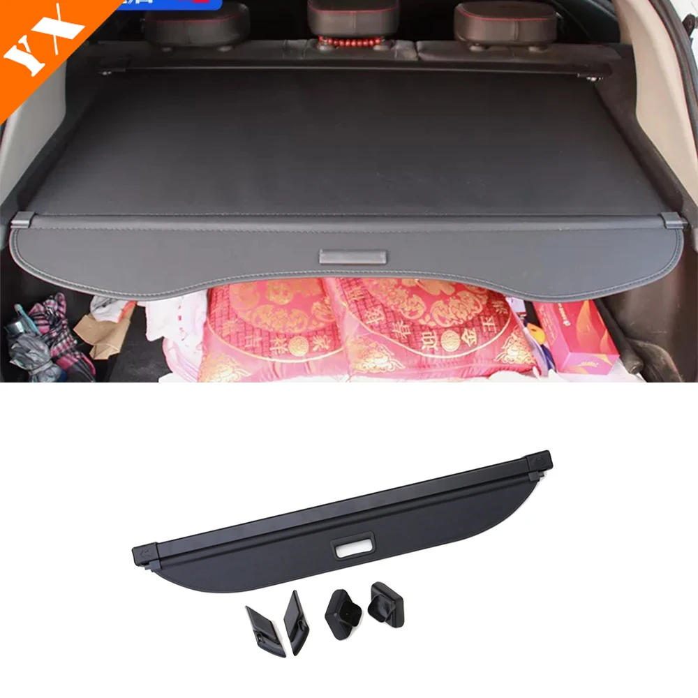 Car Rear Trunk Storage Panel Scalable Curtain Organize Storage Panel For FAW Bestune T77 Accessories 2018-2023