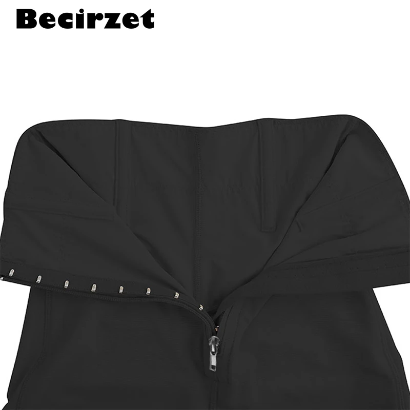 High Waist Safety Shorts With Waist Trainer Sheath For Belly Slimming Body Shaper Control Panties Women Shapewear