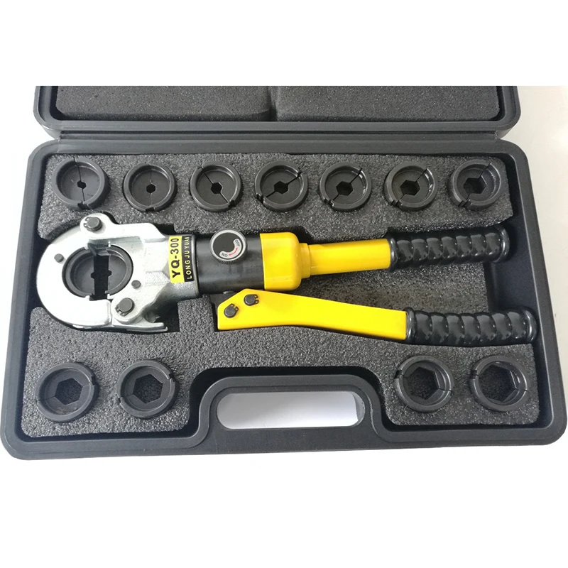 CW-1632 Plumber Hydraulic Pipe Wrench Aluminum Pipe Stainless Steel Pipe Pressure Pipe Clamp Plumbing Pipe Crimping Tool