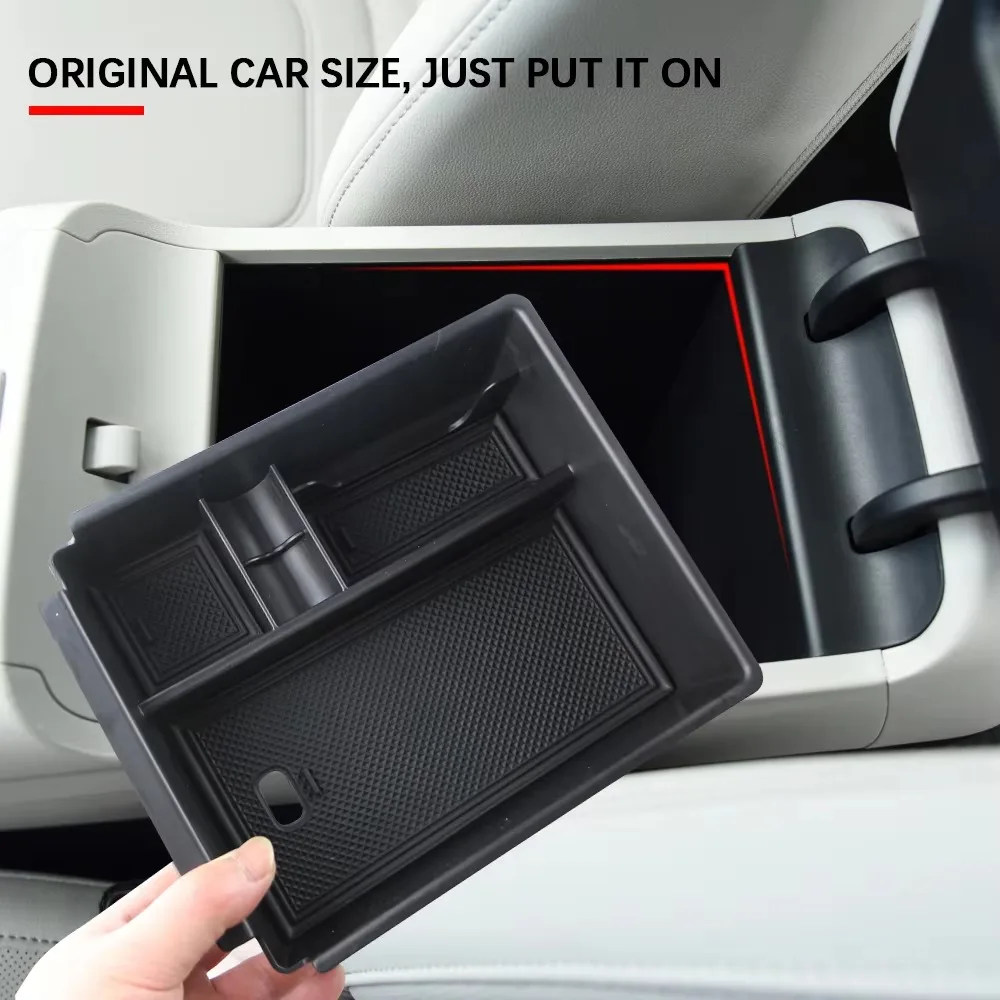 صندوق تخزين لوحدة التحكم المركزية في السيارة لهيونداي توسان NX4 2021 2022 2023 2024، صينية
