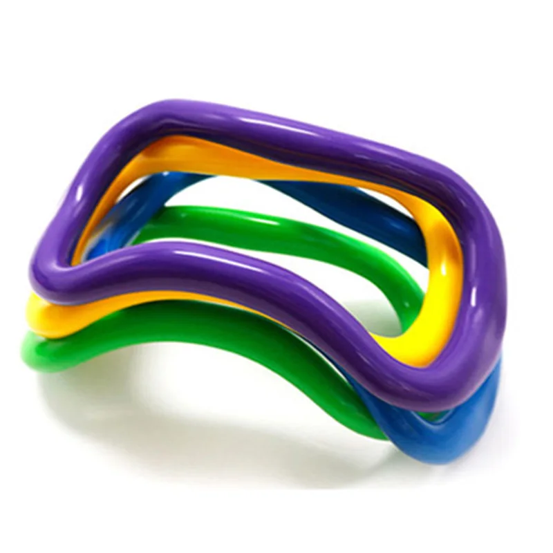 Yoga Circle Pilates Stretch Ring Body Workout  Exercise Resistance Support Tool Home Women Fitness Equipment Fascia Massage