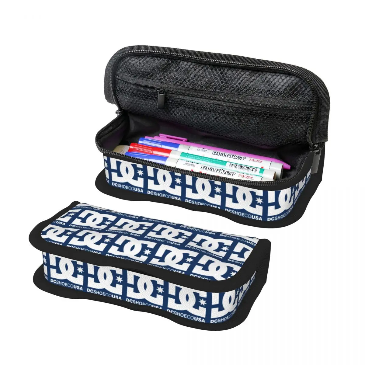 

DC Shoe Co Pencil Case for Boy Girl School Pen Box Pencil Bag Stationery Supplies Pen Holder Bag