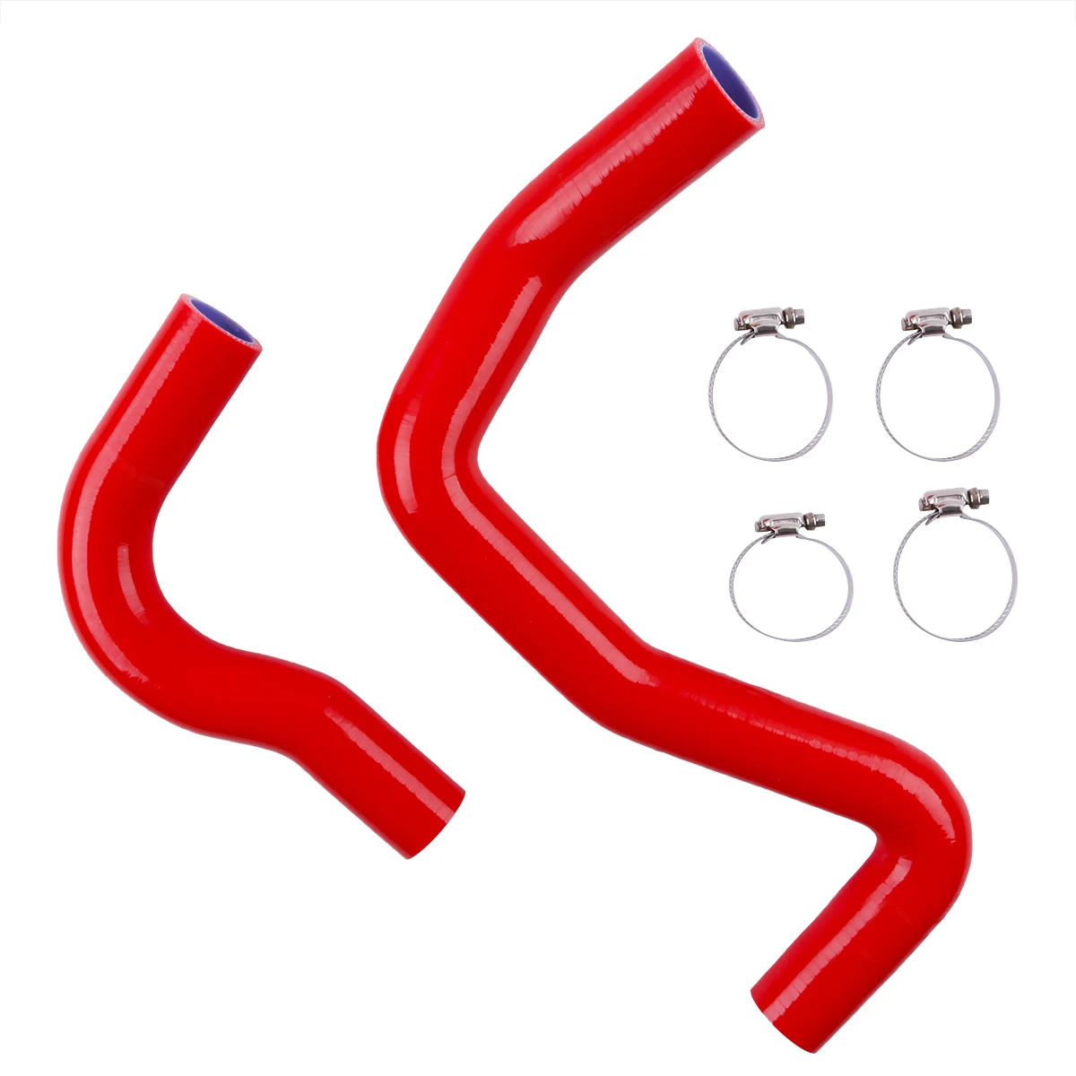 Silicone Radiator Hose Kit For Mitsubishi Triton MN L200 4D56 2.5L Turbo 2005-2014（4 -PLY Hose ） view 2