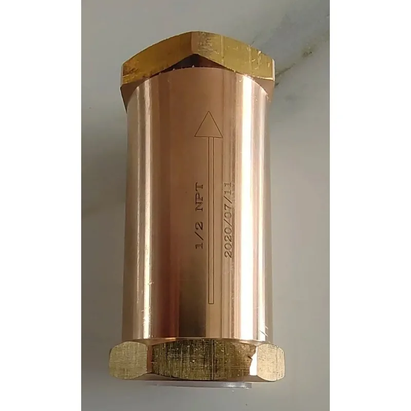 

Криогенный обратный клапан для бутылок автомобиля СПГ, латунный криогенный клапан/крогенный клапан обратный клапан