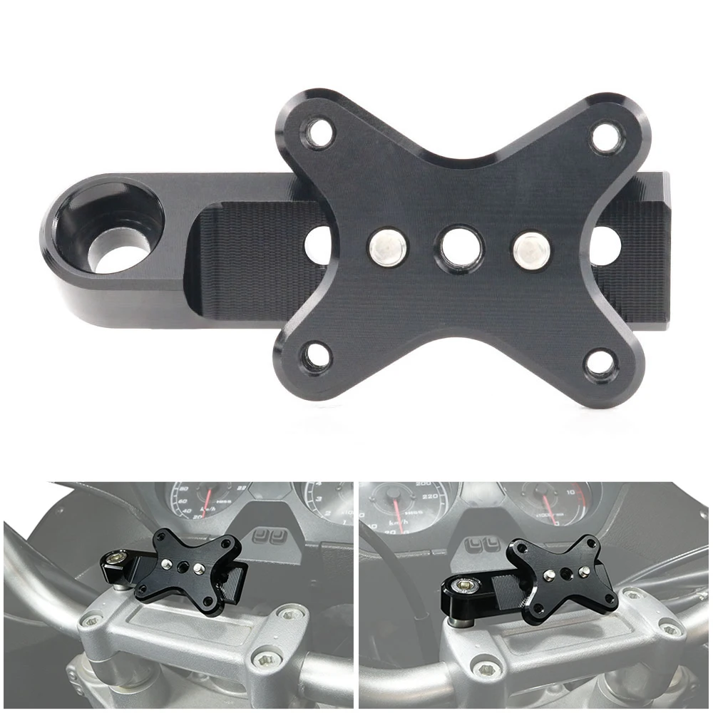 

GPS Mount Handlebar Clamp Navigation Bracket Holder For SUZUKI GSX-S750 GSX-S1000/F GSX 1000S Katana V-Strom 250 DL650 DR-Z400SM