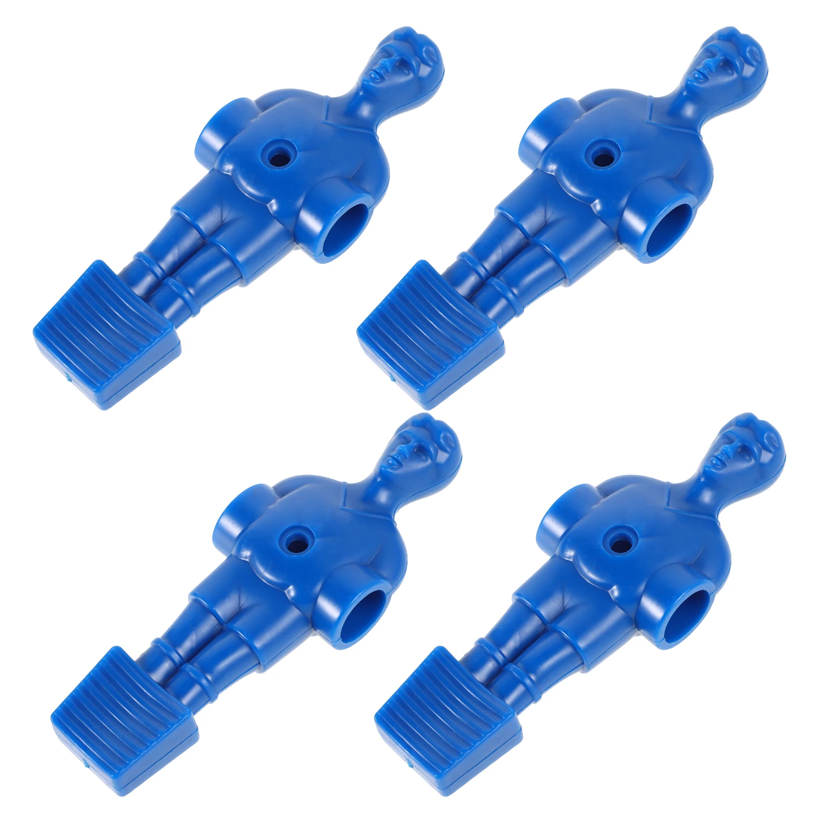 4 قطع من ملحقات طاولة كرة القدم المكتبية، مجموعة لاعبي بديلة لشخصيات كرة القدم الواقعية، مواد طويلة الأمد