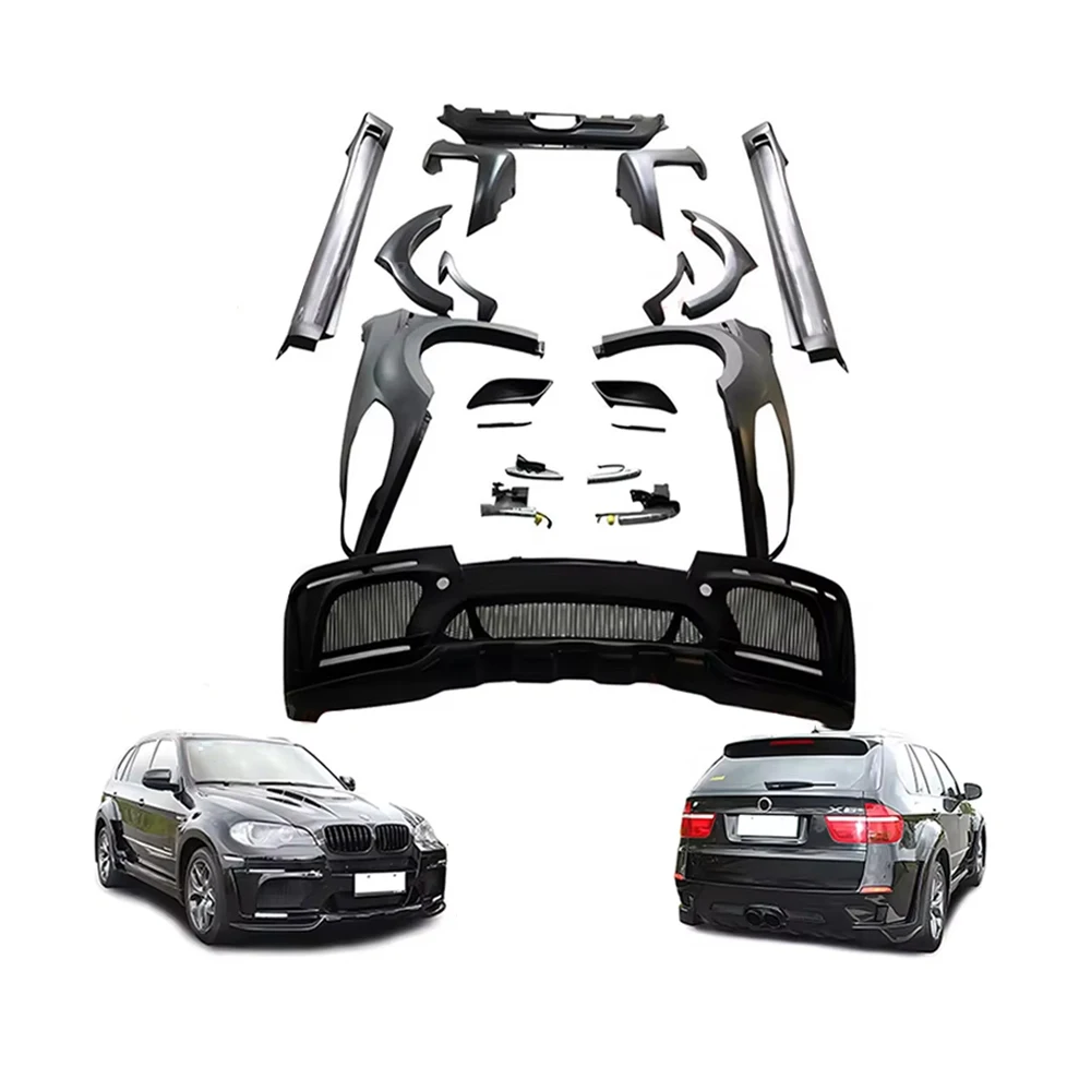 

Auto Tuning Parts for 2008-2014 X6 E71 Upgrade To Haman Style PP Plastic Car Bumper Accessories Bodykit for Bm X6 E71 Body K