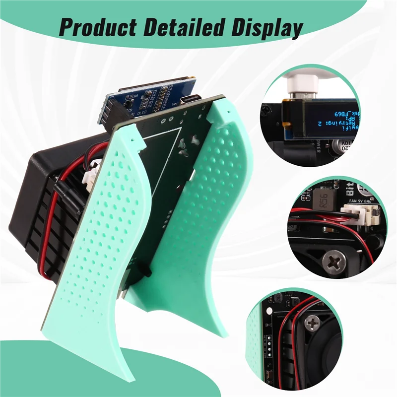 A46U Bitaxe BM1397 Bitcoin ASIC BTC Miner 200Gh/S, Stand-Alone Bitdsk Solo Device, Low Power With AU PLUG