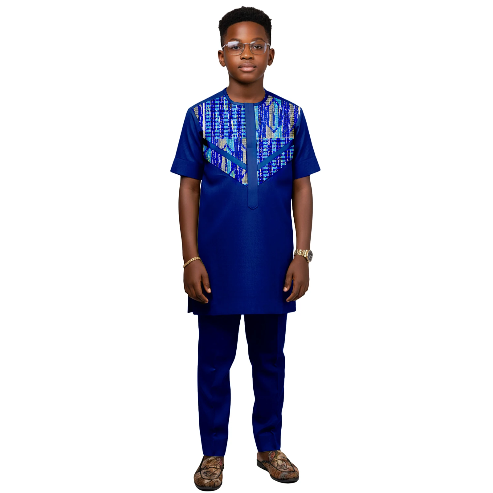 toddler-child-african-attire-for-boy-dashiki-slim-fit-suit-kente-print-clothing-nigerian-clothes-for-party