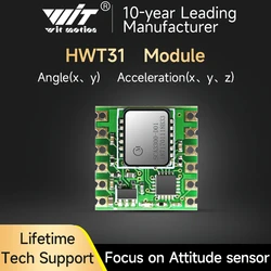 WitMotion HWT31 High-Precision 3 Axis AHRS Tilt Angle Accelerometer Module,Triaxial Acceleration Digital Transducer,for Arduinos