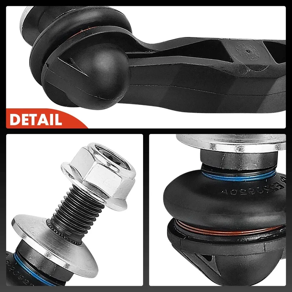 2x Rear Sway Bar Link Kit 33556777635 for BMW 528i 535d 535i 550i 640i 650i 740i 740Li 750i