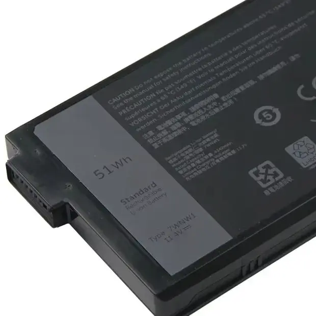 For Dell Latitude 5420 5424 7424 RUGGED 7WNW1 Laptop Battery