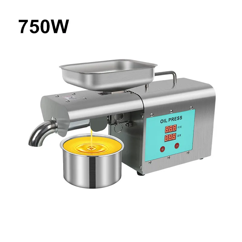 High-Efficiency Oil Press, Multi-Functional Cold Pressed Oil, Healthy And Non-Added, Sui For A Variety Of Oils