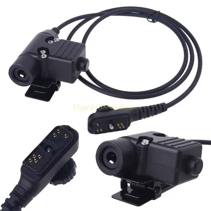 

E06D Z-Tactical Bowman Headset Cable Plug Adapter for Hytera HYT PD702 PD700 PD780