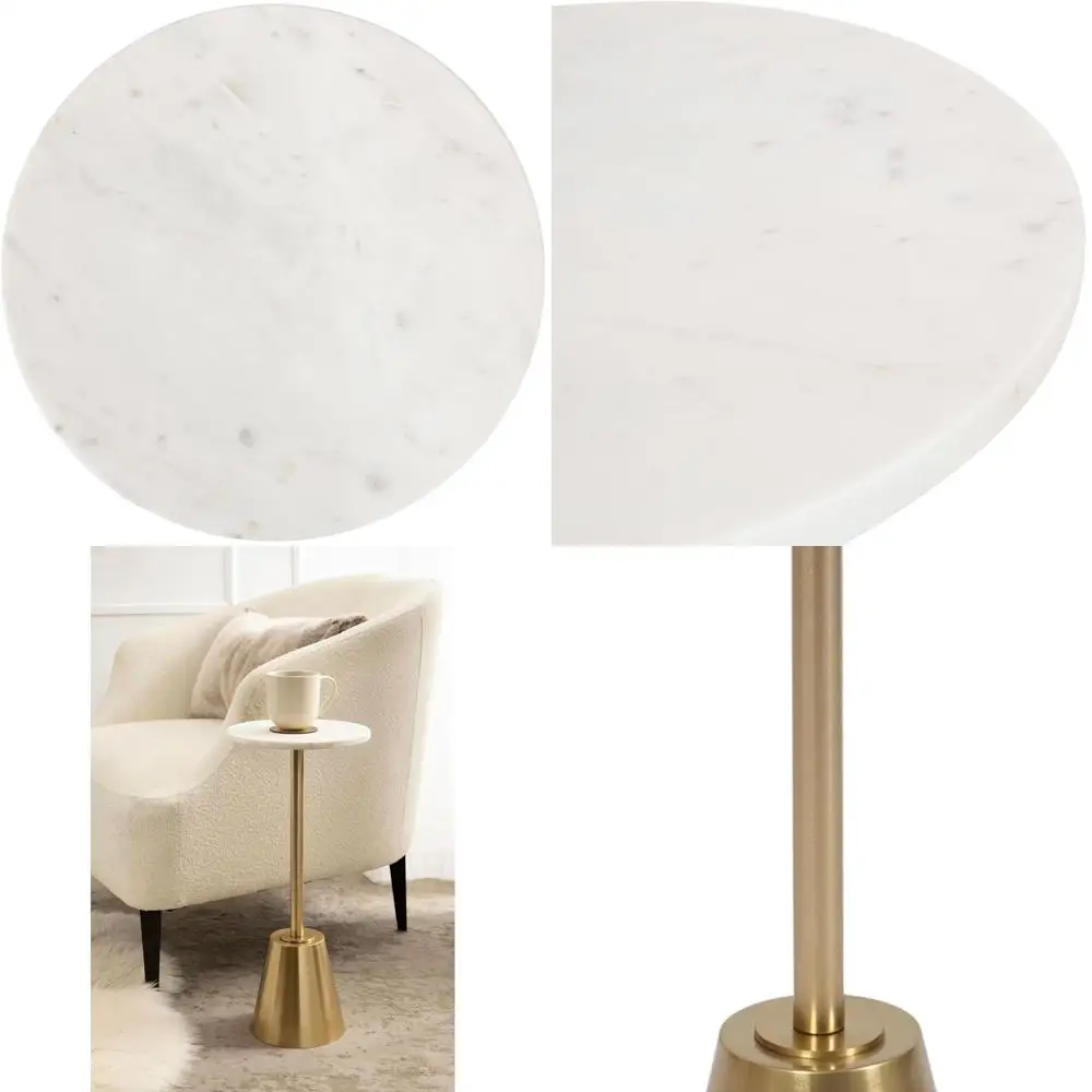 Modern White Marble…